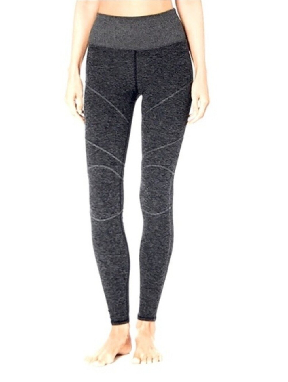 ALO Alosoft Revel High Waist Legging Size Small In Heathered Grey